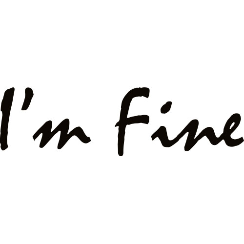 Logo I'm Fine | paul's selection